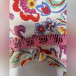 Pilcro and the Letterpress  multi colored print mid rise skinny‎ jeans, size 26 Photo 10