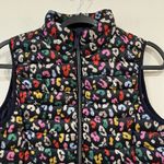 Joules Women’s Snug Gilet Multicolor Print Packable Puffer Vest UK 10 US 6 Blue Photo 2