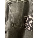 All Saints Boys Fit Women's Leopard Patch Jeans Size 27 Straight Fit Photo 14