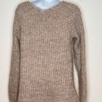 Abercrombie & Fitch Abercrombie Womens v-neck pullover sweater normcore beige mom basic SIZE XS Photo 1