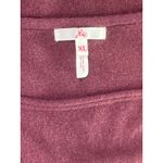 Joie  100% Cashmere Sweater Burgundy Boat Neck Lightweight Pullover Women’s XL Photo 2