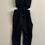 Free People Movement  Back It Up Onesie in Blacksz M Photo 2