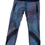 Lululemon RARE "Mermaid"  Speed Tight V Legging‎ Sz 10 Strive Multi Blue s 8 Photo 0