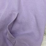 Reebok Purple w White Logo Pullover Women's Hoodie with Kangaroo Pocket Size M Photo 7