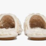 Kate Spade New Dove Fur Slippers Size 6 Ivory Slipon Slides Flats Velvet Photo 6