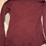 Abercrombie & Fitch Y2K styled Abercrombie deep red wrap sweater Photo 3