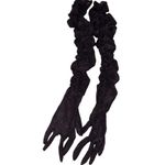 NBD  Estrella Gloves in Black One Size New Womens Opera Length Formal Event Photo 3