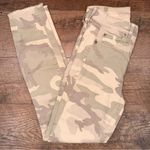 Gap  Camouflage True Skinny Green and Tan Jeans Photo 1