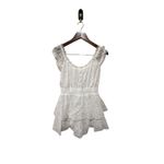 Alice + Olivia  Hartford Smocked Bustier‎ Romper Size 2 NWOT Photo 5