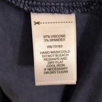 Cable & Gauge NWOT Blue Loose Soft Tank Top Keyhole back S Photo 3