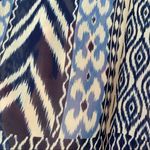 Chico's  Blue Sheer Boho Tunic Mini Dress Womens S Casual Ikat Beachy Summer Photo 6