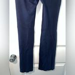 CAbi Dark Navy Blue Stretchy Flare Bell Bottom Yoga Style Leggings Sz Small Photo 4