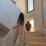 ZARA  Floral Halter Dress flowy summer casual vacation bohemian Photo 12