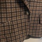 Rachel Zoe Brown Plaid Blazer Photo 4
