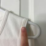 Pro Spirit  women’s white ribbed stretch sleeveless thick strap tank top shirt XL‎ Photo 2