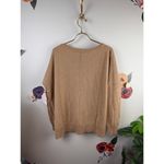 ALLSAINTS  100% Cashmere Tan Relaxed Fit Sweater - Size - Medium Photo 1