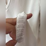 Boohoo  Women’s White Dress Size‎ US 18 With Ruffle Sleeves Photo 9