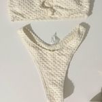 Beige / Bone bikini White Size XS Photo 0