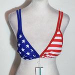 Tashehe Stars and Stripes Bikini NWT Size Medium 4th of July Bikini Red Photo 0