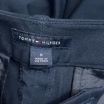 Tommy Hilfiger • Navy Blue with Black Trim Madison Stretch Slim Trousers Photo 5