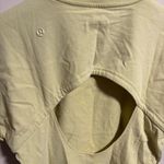 Lululemon NWT  Heavyweight Cotton T-Shirt Bodysuit
Finch Yellow- Size Small Photo 6
