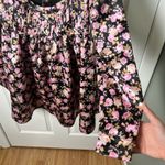 For Love & Lemons Floral Kate Long Sleeve Mini Dress M Photo 3