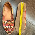 Women’s handmade Mexican Leather huaraches Brown Size 9 Photo 6