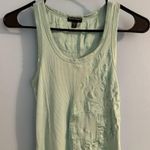 Bebe sport vintage tank light blue with silk blend size M Size M Photo 1