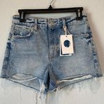 Lovers + Friends Lover + Friends Jack High Rise Cut Off Denim Shorts Size 25 NWT Photo 0