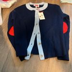 Solid & Striped NWT Kate Cardigan in Midnight Multi in wool and cashmere Photo 2