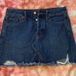 American Eagle High Waisted Denim Skirt Photo 0