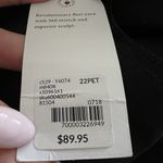 Lane Bryant Black Skinny JEANS Plus Size 22 Petite High-Rise flex Waist Magic Photo 7