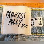 Princess Polly  Women's Relaxed Light Wash high rise Jeans, size 6 Photo 4