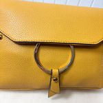 Mellow World Vegan leather Elegant Yellow/ Mustard Crossbody Bag NEW Yellow Photo 11