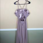 Birdy Grey NWT  Women’s Mauve Purple Strappy Neckline Bridesmaid Formal Dress Photo 4