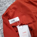 ANDIE  Swim High Neck Halter Luzon One Piece Swimsuit Chili Pepper Red Size Small Photo 5