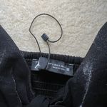 ZARA NWOT Black Cropped Ruffle Cami Top I Size Small Photo 3