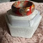 Retro Totem Pattern Ethnic Wooden Neutral Ring Size 8 Multiple Photo 1