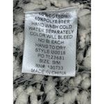 Umgee USA Women's Fringe Knit Vest Sweater Boho Fuzzy Bold Cream Black S M Size undefined Photo 3