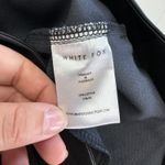 White Fox Boutique White Fox Pants Womens Medium‎ Black Faux Leather High Rise Photo 5