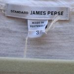 James Perse NWT White Deep Scoop Pocket T Shirt Photo 7