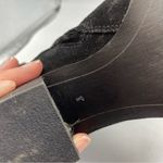 Sam Edelman Black Suede Ankle Boots Buckle Western Booties Womens 8 Photo 6