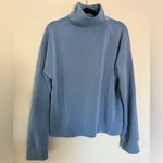 Athleta Seasoft Quarter Zip Silky-soft with TENCEL™ size Large blue color Photo 6