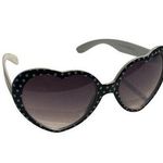 No Brand Unisex Geometric Polka Dot Heart Sunglasses Multicolor Fashion Fun Photo 2