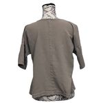 Oh My Gauze 1 Beige Cotton Gauze Blouse Lagenlook Boho Beach Coastal Hippie Tan Photo 4