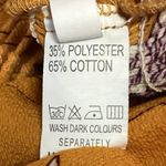 Women Yellow Floral Print High Rise Off Shoulder Smocked 2 Photo 4