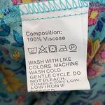 PRETTYGARDEN Wrap Dress Blue Floral Women Size Medium Short Sleeve Summer Spring Photo 7