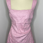 Reformation New  Kerrigan Linen‎ Dress in Babygirl Pink Size 10 Photo 0