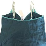 Gap Vintage Y2K‎ Silk Floral  Tank Top Green Size Large Babydoll Photo 9