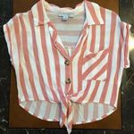 FAVLUX Candy Striped Crop Photo 0